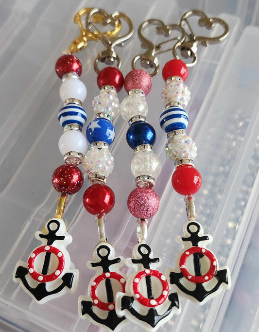 Beaded Keychain / Zipper Pull