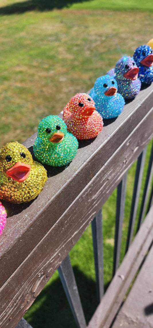 Made TO Order : FULL RHINESTONE DUCK